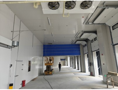 四川眉山35000立方米食品儲(chǔ)藏加工配套冷鏈物流冷庫(kù)建造工程