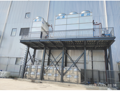 江蘇太倉遠洋物流二氧化碳復疊系統(tǒng)冷庫建造工程案例